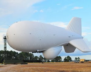 74M blimp with mooring station